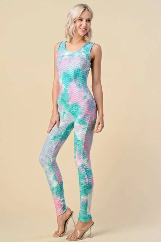 DOUBLE SCOOP HONEY COMB CATSUIT sold by Heart & Hips