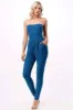 Sweet Heart Shape Tube Jumpsuit W/ Back Cut Out sold by Heart & Hips
