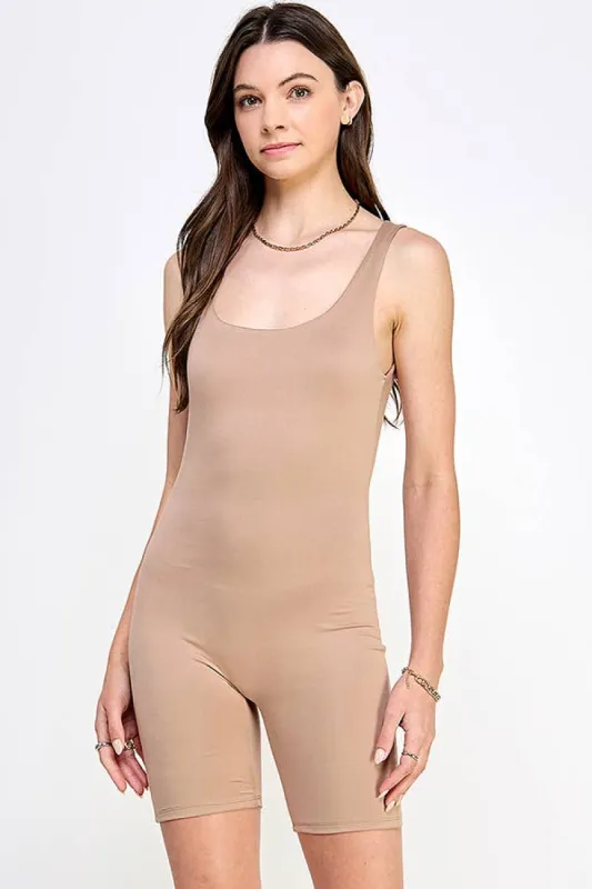 DOUBLE LAYERED TANK CATSUIT sold by Heart & Hips