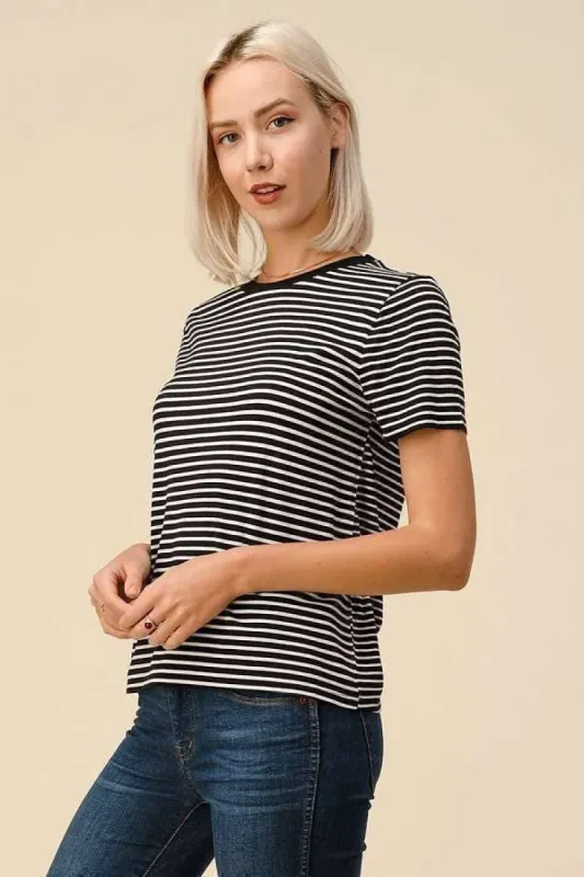 Crew Neck Soft Short Sleeve sold by Heart & Hips