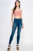 Open Back Tie Crop Woven Top sold by Heart & Hips