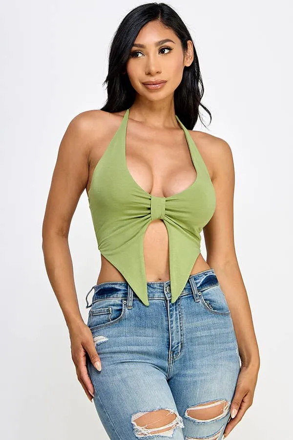 BOW TACK CAMI TOP sold by Heart & Hips product image thumbnail 5