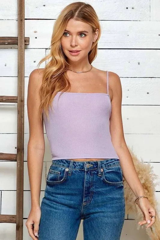 Texture Ribb Tank Top sold by Heart & Hips