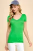 SHORT SLEEVE V-NECK TUNIC TOP sold by Heart & Hips