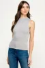 MOCK NECK DOUBLE LAYERED TANK TOP sold by Heart & Hips