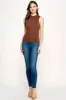 MOCK NECK DOUBLE LAYERED TANK TOP sold by Heart & Hips