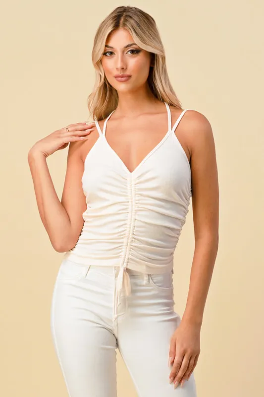 RUCHED CAMI TOP sold by Heart & Hips