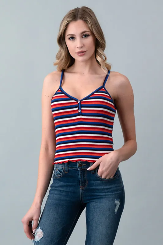 BUTTON FRONT CAMI TOP sold by Heart & Hips