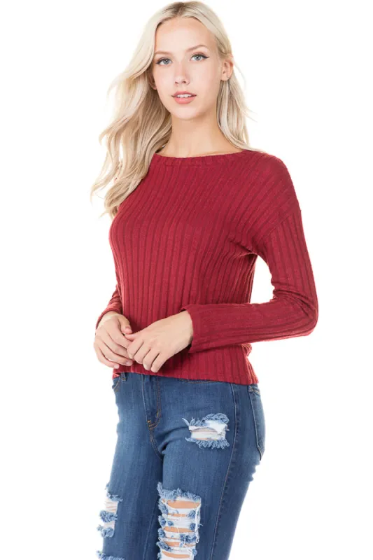 Brushed Rib Crop Top sold by Heart & Hips