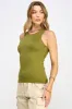 CREW HIGH NECK DOUBLE LAYERED TANK TOP sold by Heart & Hips