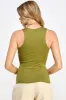 CREW HIGH NECK DOUBLE LAYERED TANK TOP sold by Heart & Hips