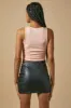 BRUCHED RIB RUCHED TANK TOP sold by Heart & Hips