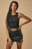 BRUCHED RIB RUCHED TANK TOP sold by Heart & Hips