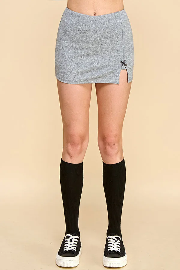 BOW TRIM A-LINE SKORT sold by Heart & Hips product image thumbnail 4