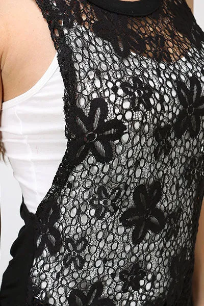 HACCI HI-LOW MUSCLE TANK W/TWIST BACK sold by Heart & Hips product image thumbnail 3