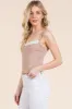 LACE TRIM CAMI WITH LACE & SATIN BOW DETAIL sold by Heart & Hips