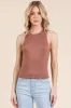 CREW NECK BASIC DOUBLE LAYERS TANK TOP sold by Heart & Hips
