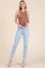 CREW NECK BASIC DOUBLE LAYERS TANK TOP sold by Heart & Hips