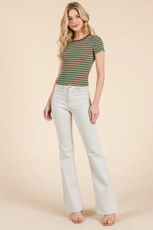 CONTRAST BINDING TOP sold by Heart & Hips