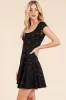 SCOOP NECK FIT AND FLARE SHORT SLEEVE MINI DRESS sold by Heart & Hips