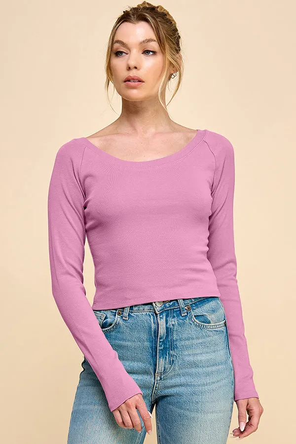 CROP RIB TOP sold by Heart & Hips product image thumbnail 4