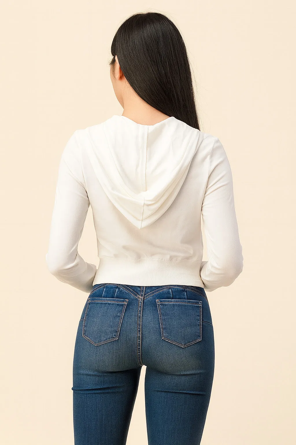 BUNDLE 4 CUT OUT HOODIE CROP TOP sold by Heart & Hips product image thumbnail 2