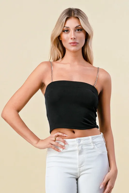 CHAIN STRAP CAMI TOP sold by Heart & Hips