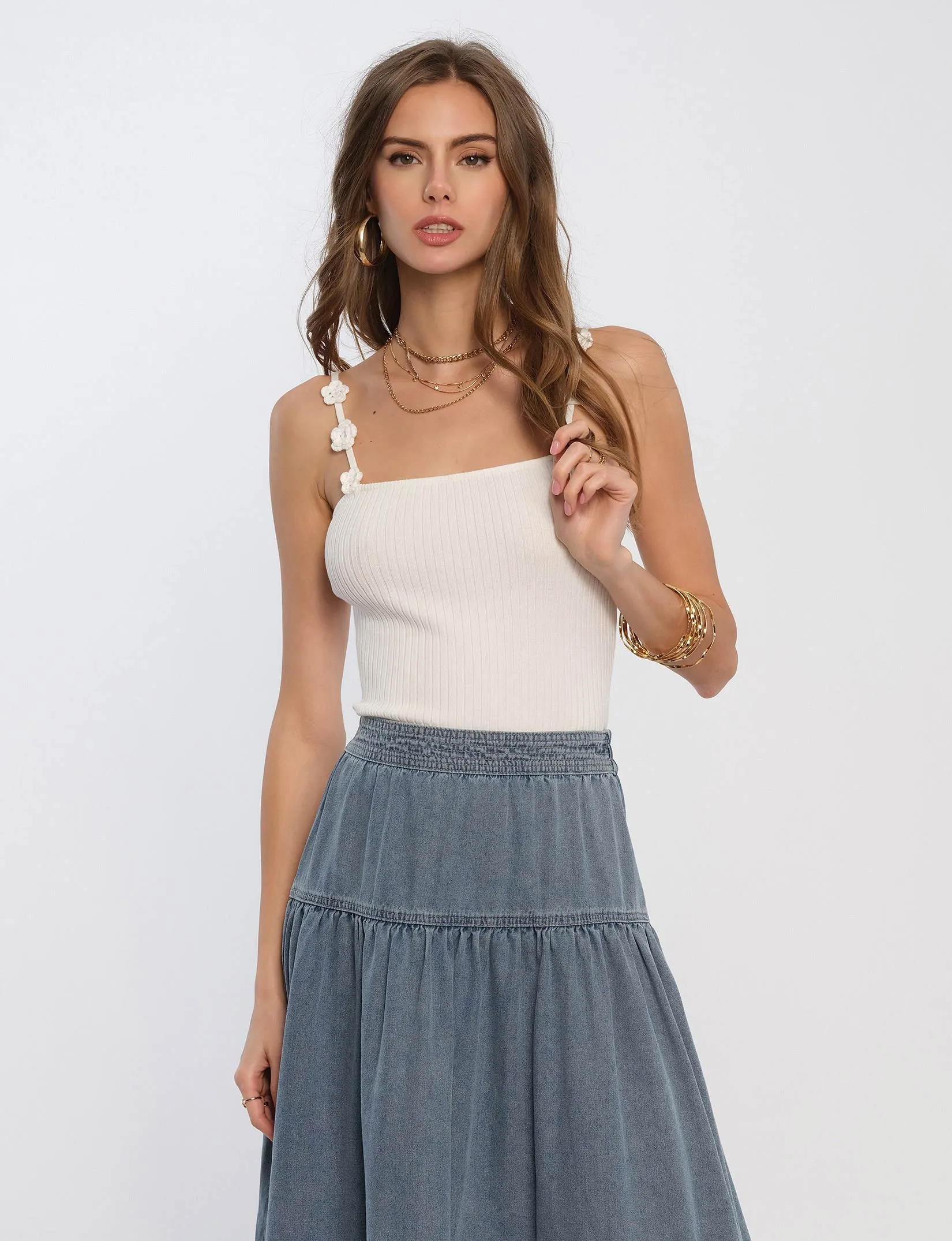★THREETIMES★WINNIE SKIRT Ulla Johnson Winnie Skirt - Noir | Garmentory