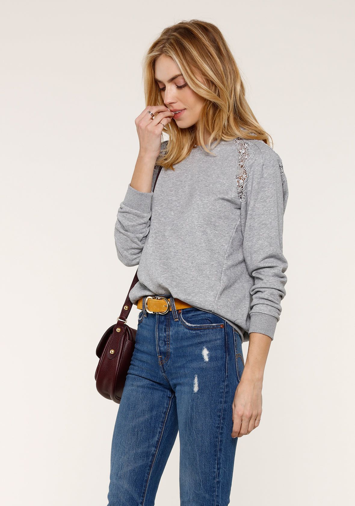 Ava Sweatshirt sold by Heartloom product image thumbnail 4