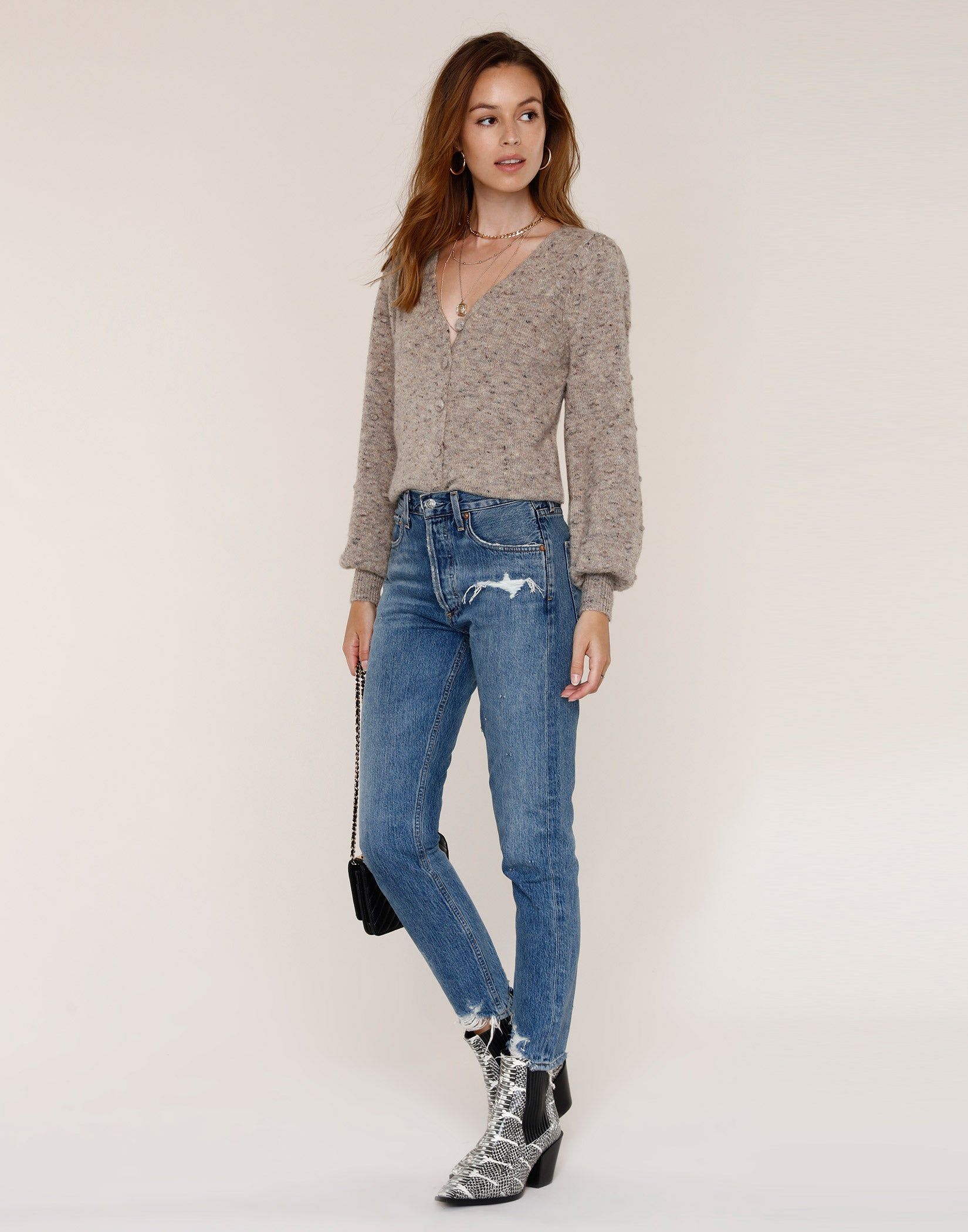 Acacia Cardi sold by Heartloom