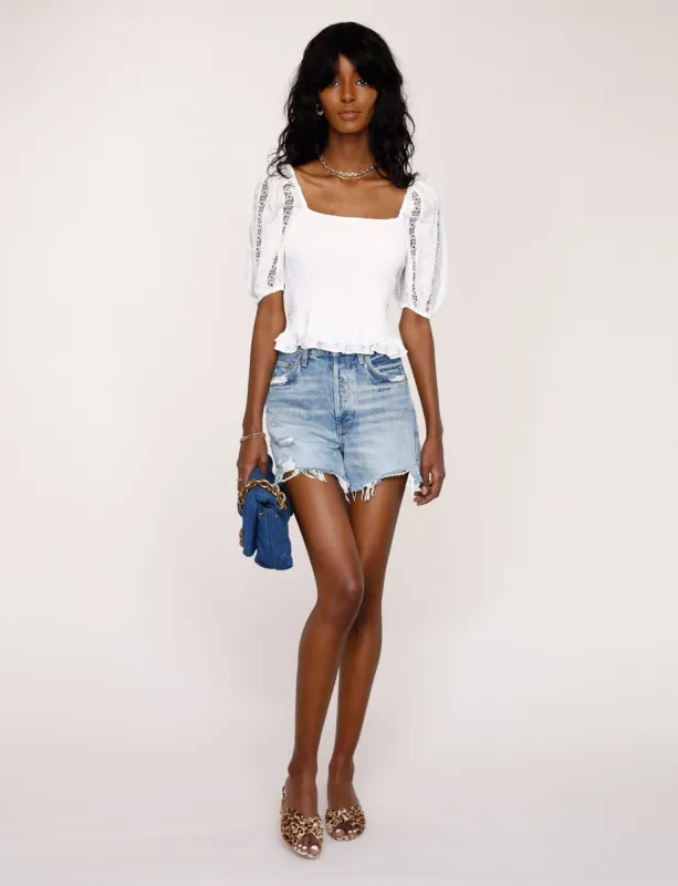 Maudie Top made by Heartloom