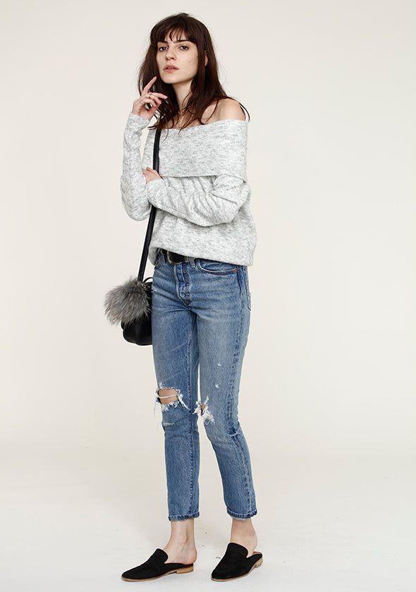 Mello Sweater sold by Heartloom