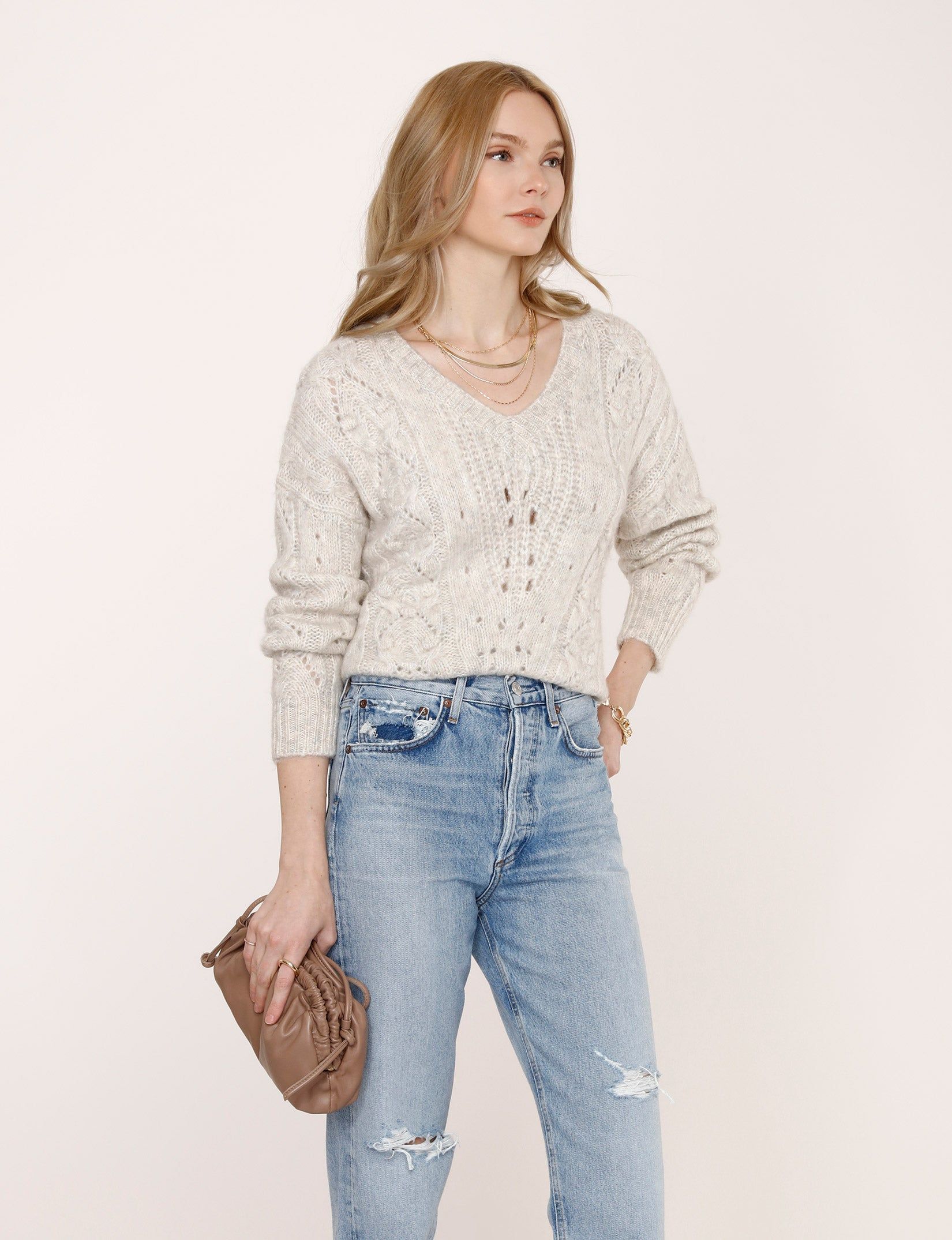 Acadia Sweater sold by Heartloom product image thumbnail 3