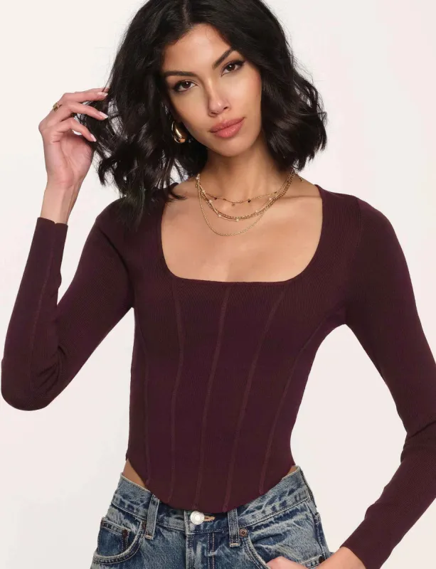 aimi top sold by Heartloom