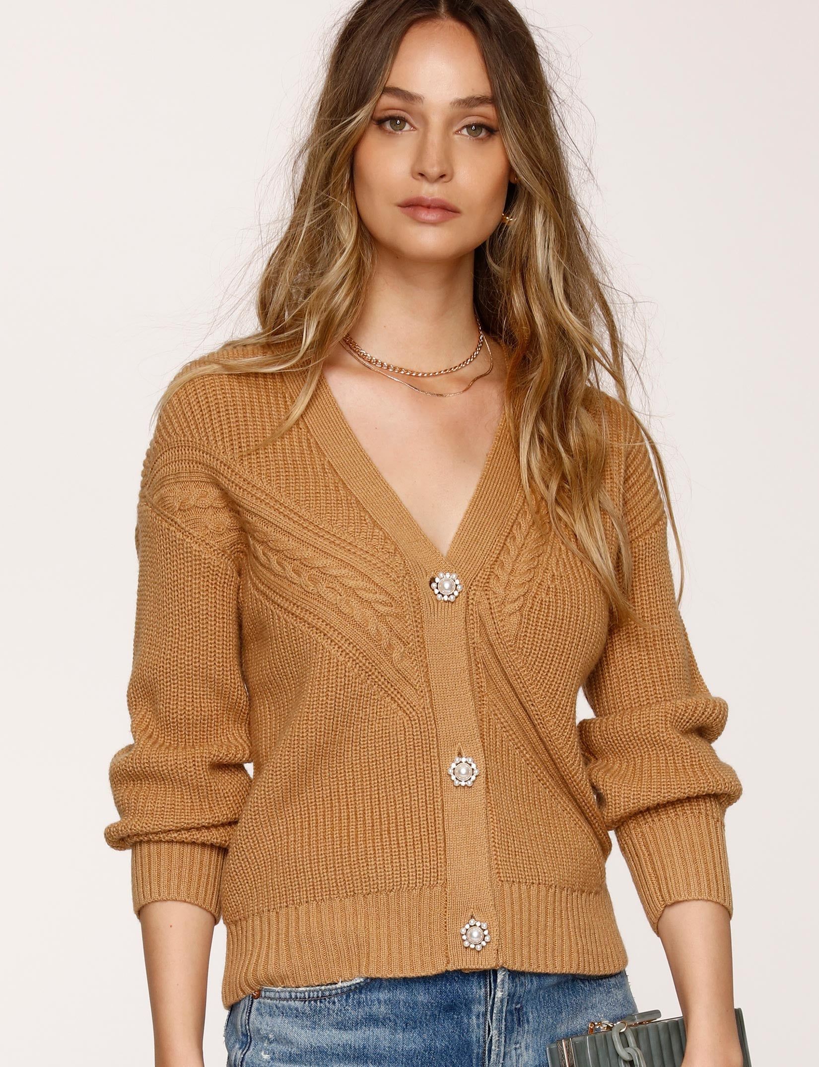 Orla Cardi sold by Heartloom