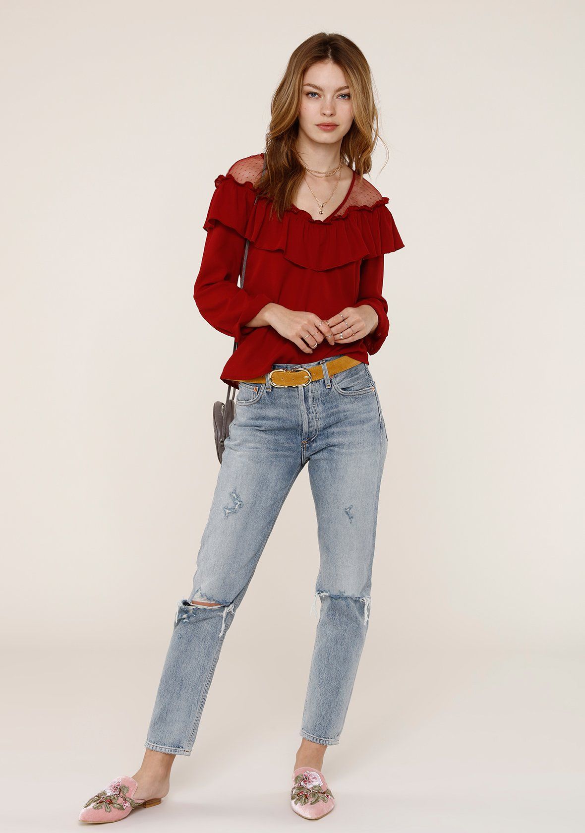 Lucille Top sold by Heartloom product image thumbnail 2