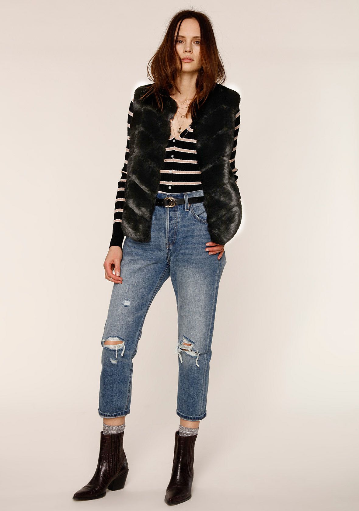 Sera Vest sold by Heartloom product image thumbnail 3