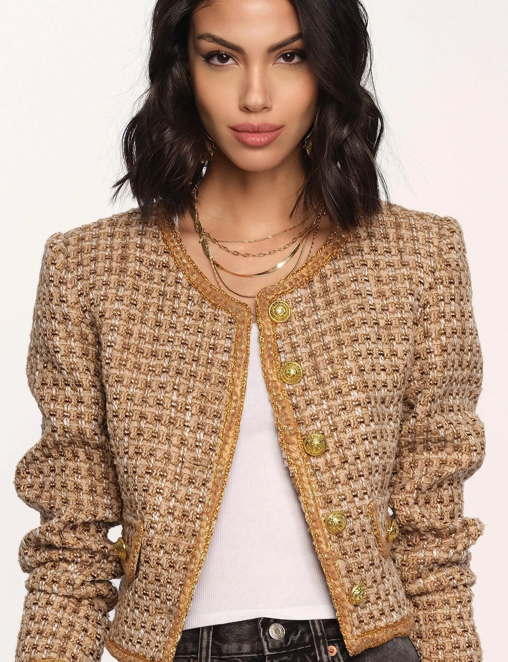 saffron blazer sold by Heartloom product image thumbnail 2