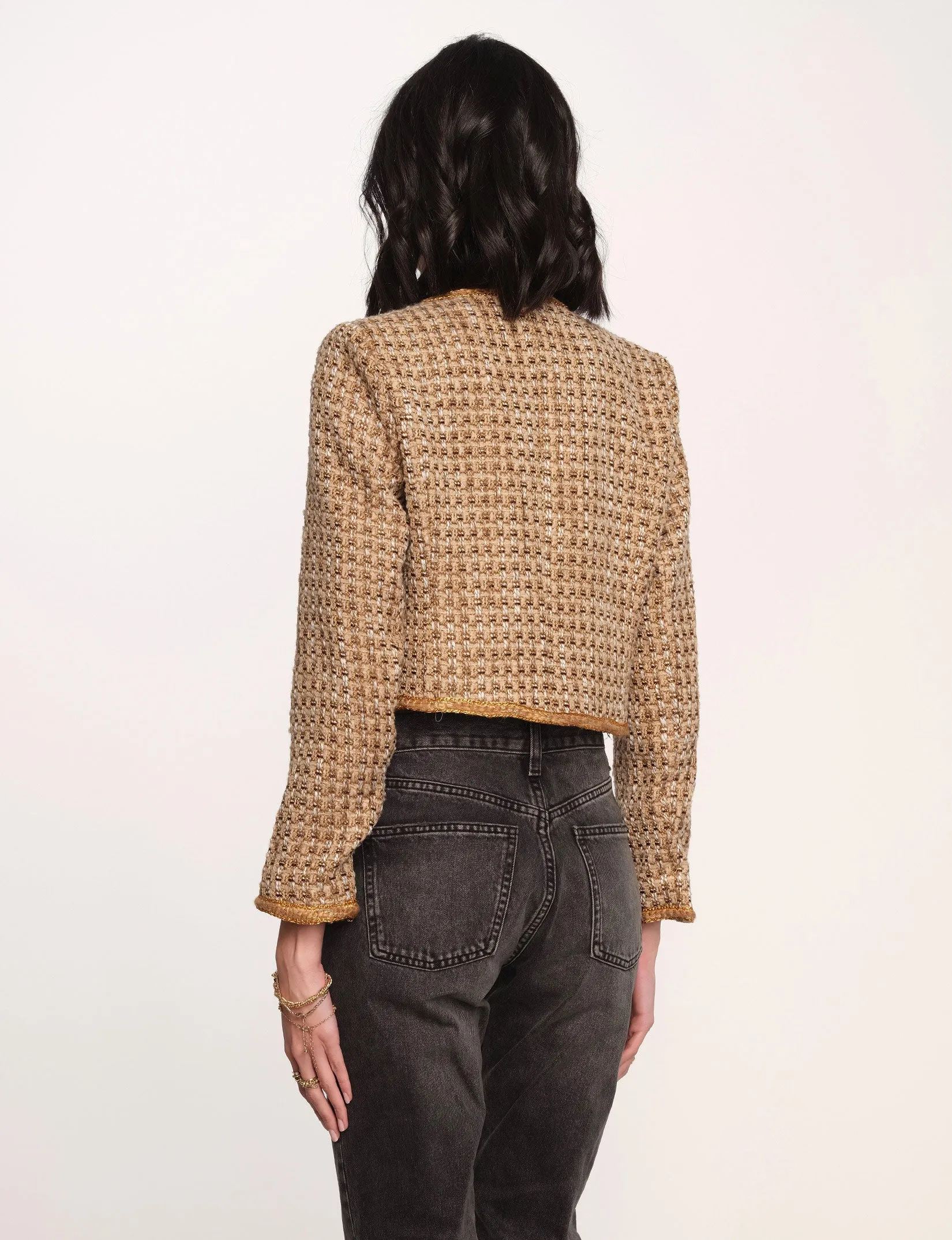 saffron blazer sold by Heartloom product image thumbnail 4