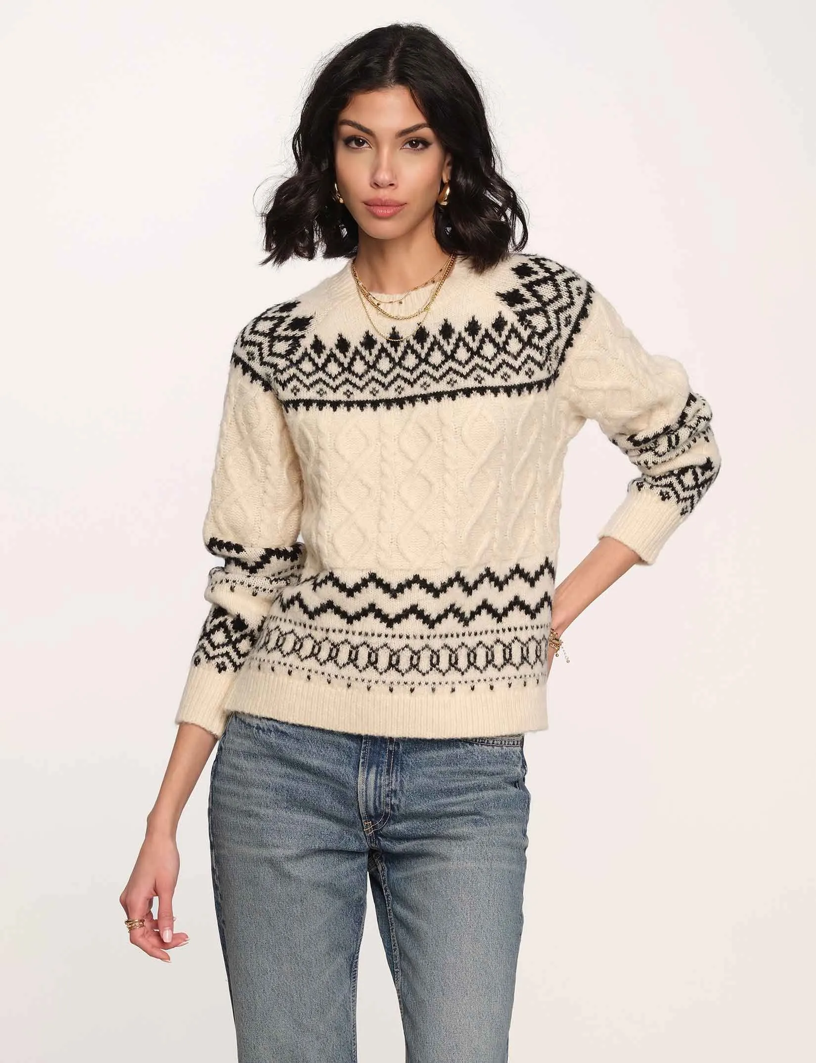 annora sweater sold by Heartloom