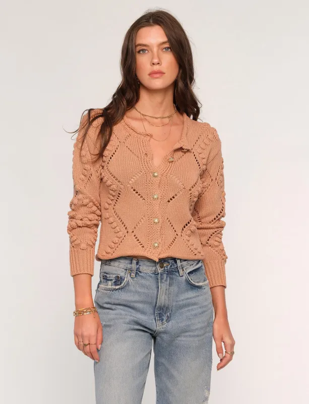 Flynn Cardi sold by Heartloom