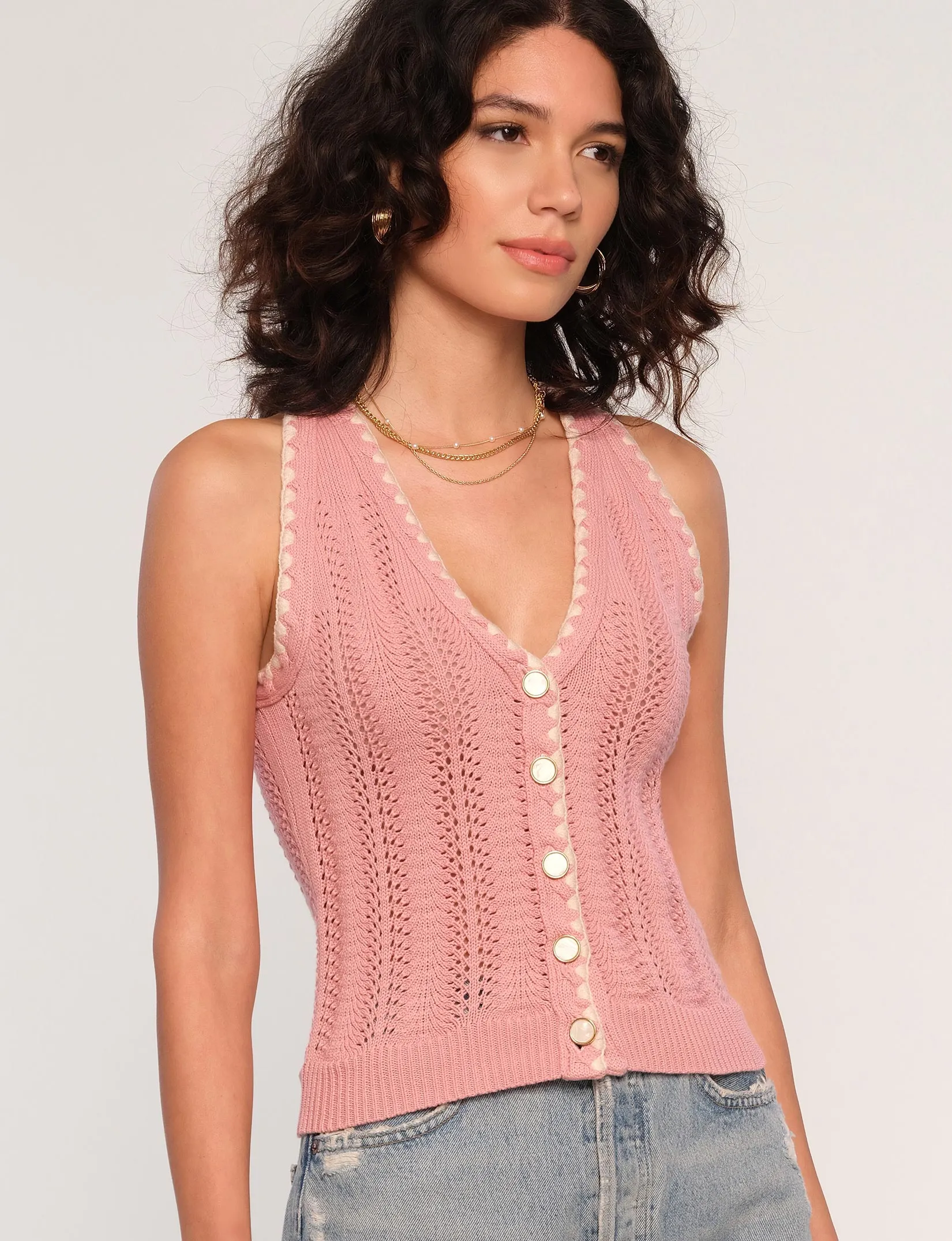 Bethany Vest sold by Heartloom product image thumbnail 2