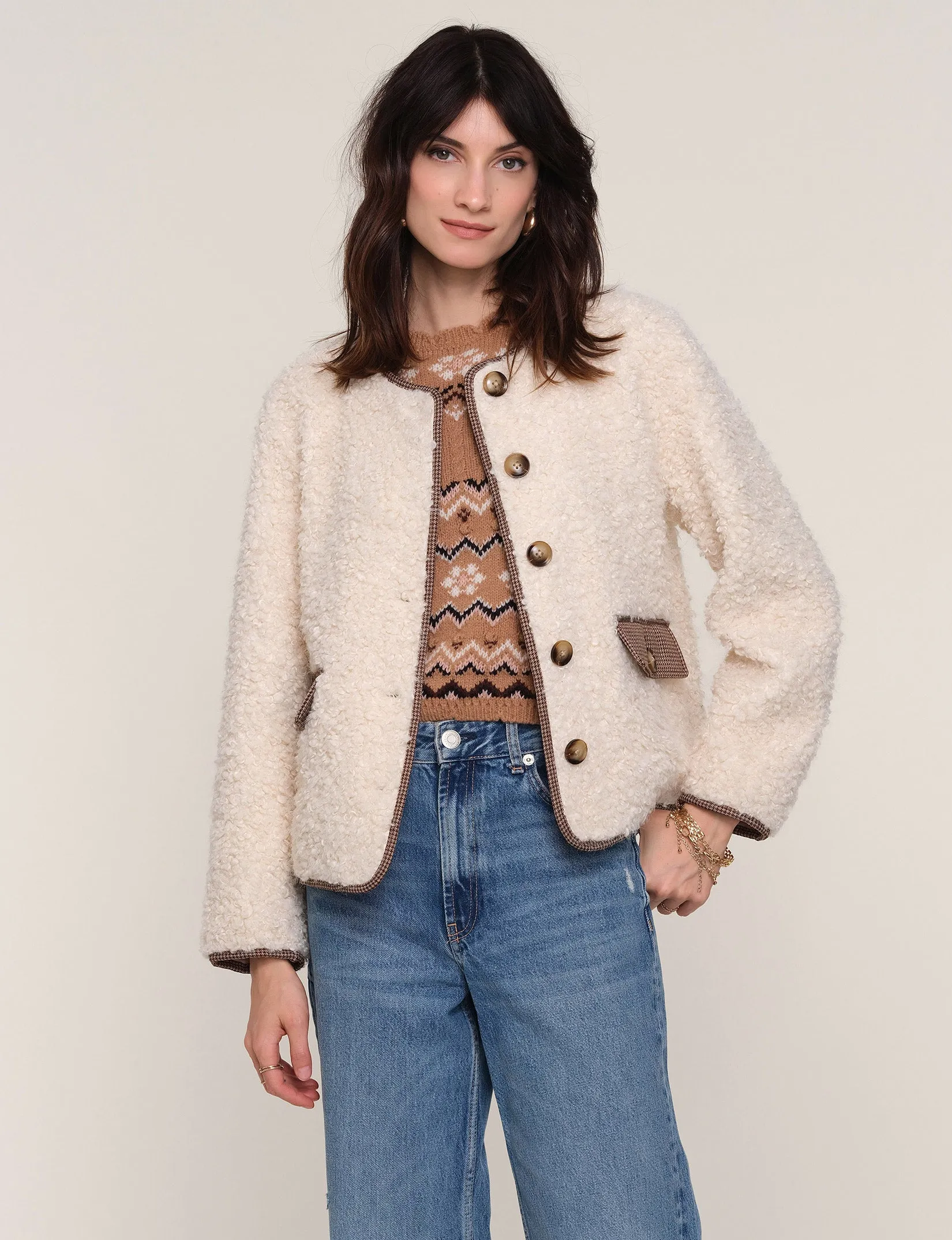 nia jacket sold by Heartloom