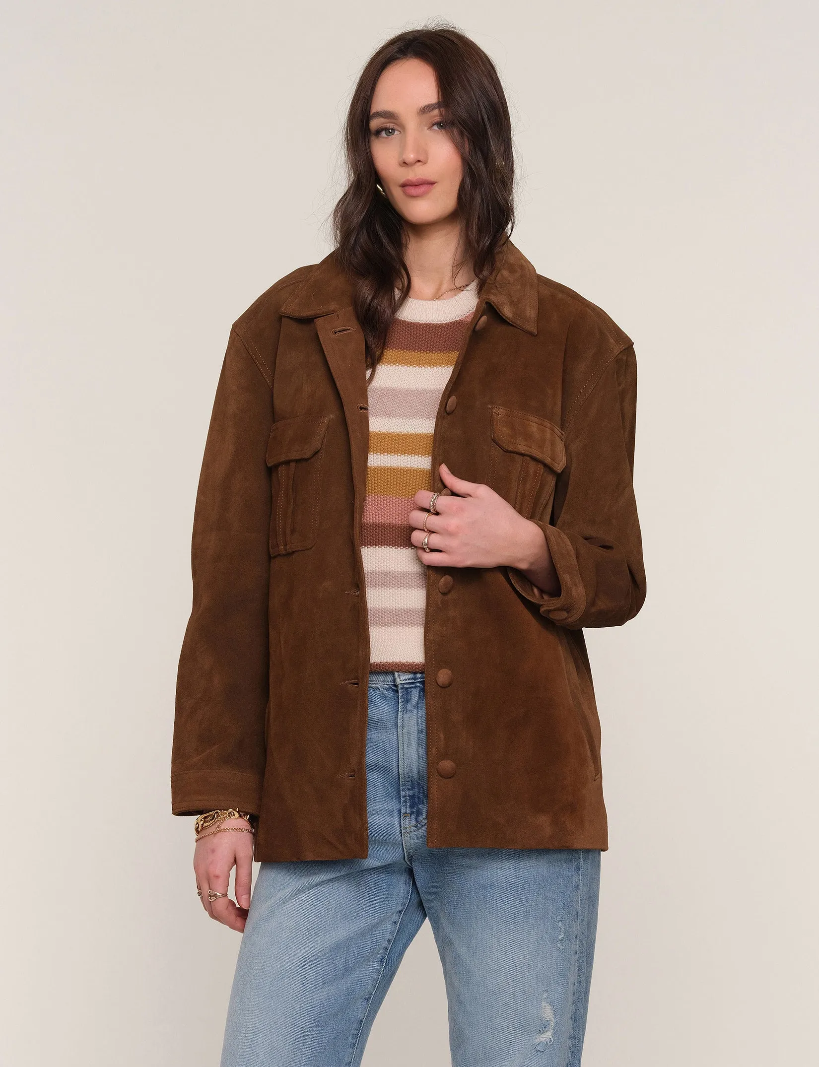 saint jacket sold by Heartloom