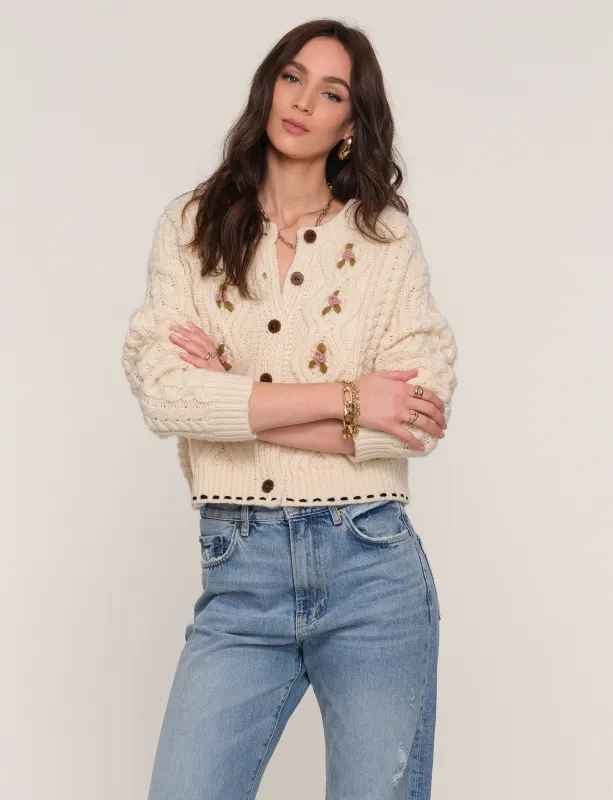 veda cardi sold by Heartloom