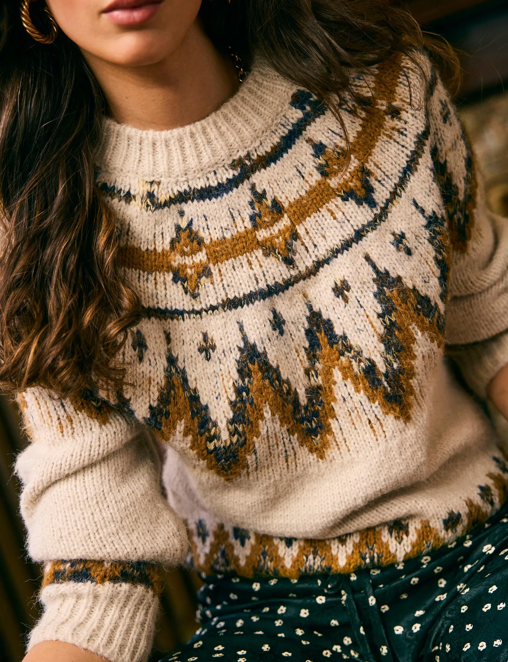 rae sweater sold by Heartloom product image thumbnail 5