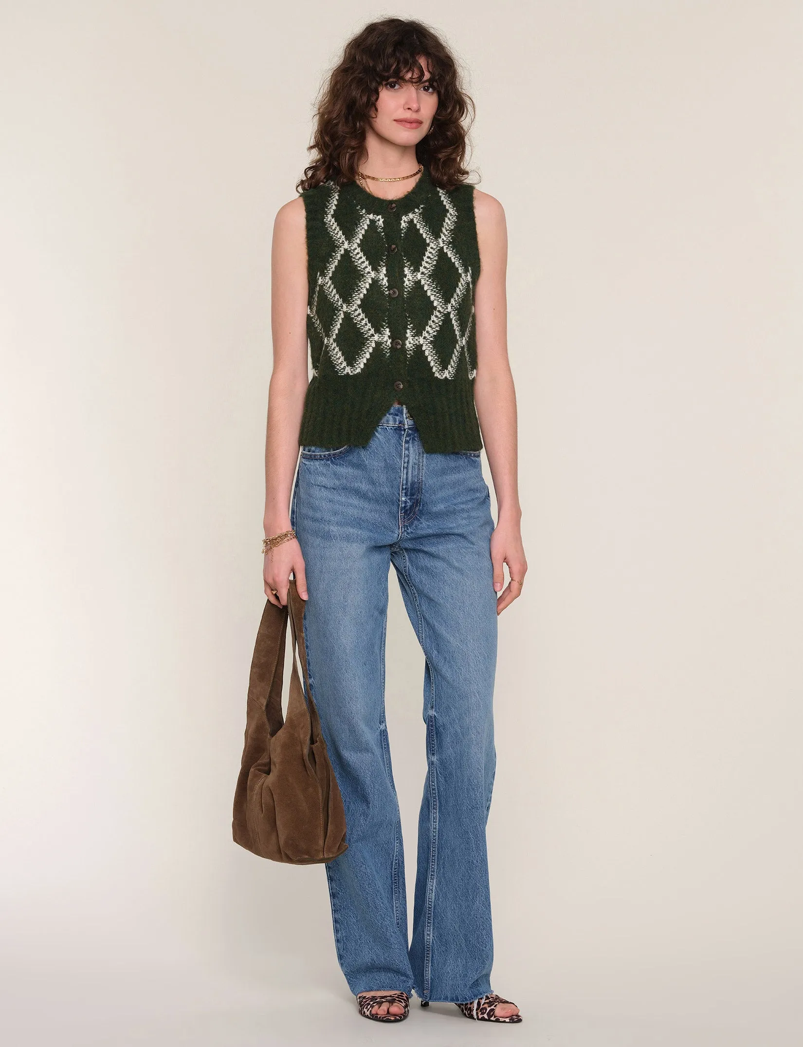 mina vest sold by Heartloom