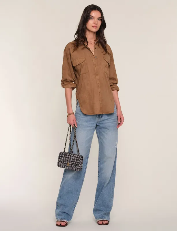 maya shacket sold by Heartloom