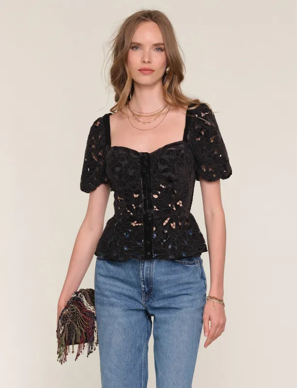 sheila top made by Heartloom