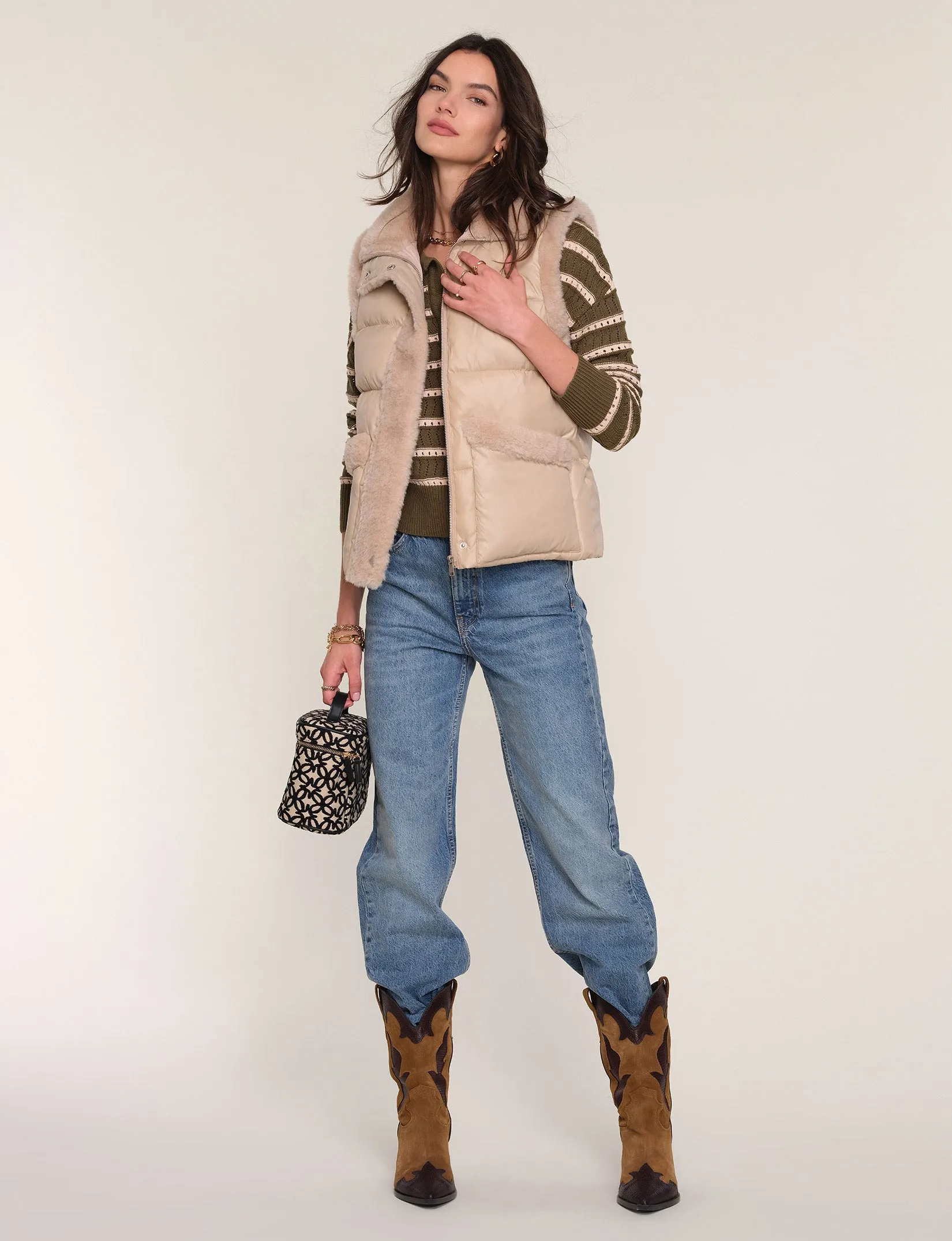 serra vest sold by Heartloom product image thumbnail 3